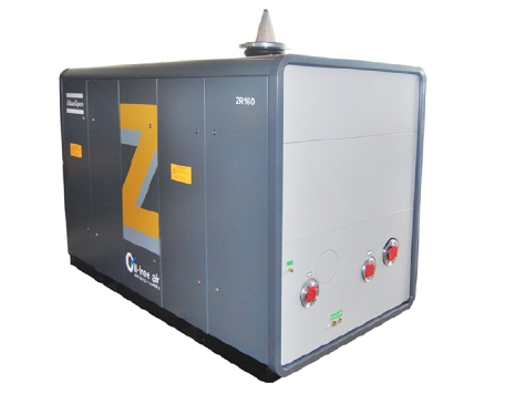 ZR 無油螺桿氣體壓縮機，55-750 kW，74-1005 hp