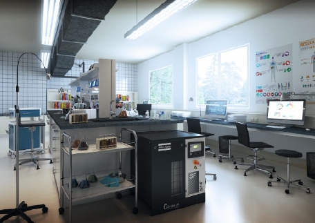 實(shí)驗(yàn)室SF 無油渦旋式壓縮機(jī)