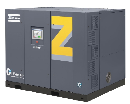 無油高速驅動離心式空壓機ZH 350+,350 kW，470 hp